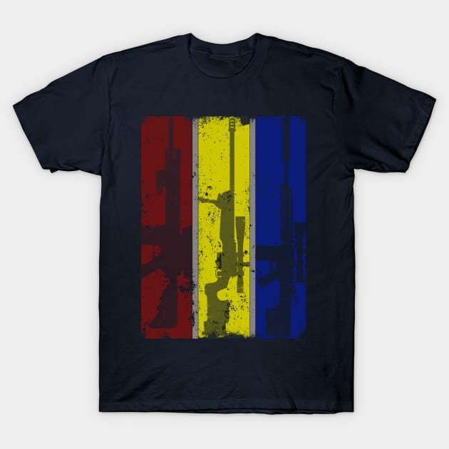 Three Gun Panel T-Shirt by Tundratactical